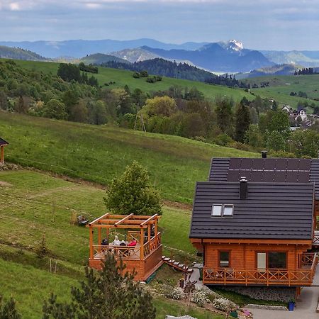 Houten Vakantiewoning "Reisnaarpolen" Royaal Ontbijt, Sauna En Hottub Czarna Góra Exterior foto